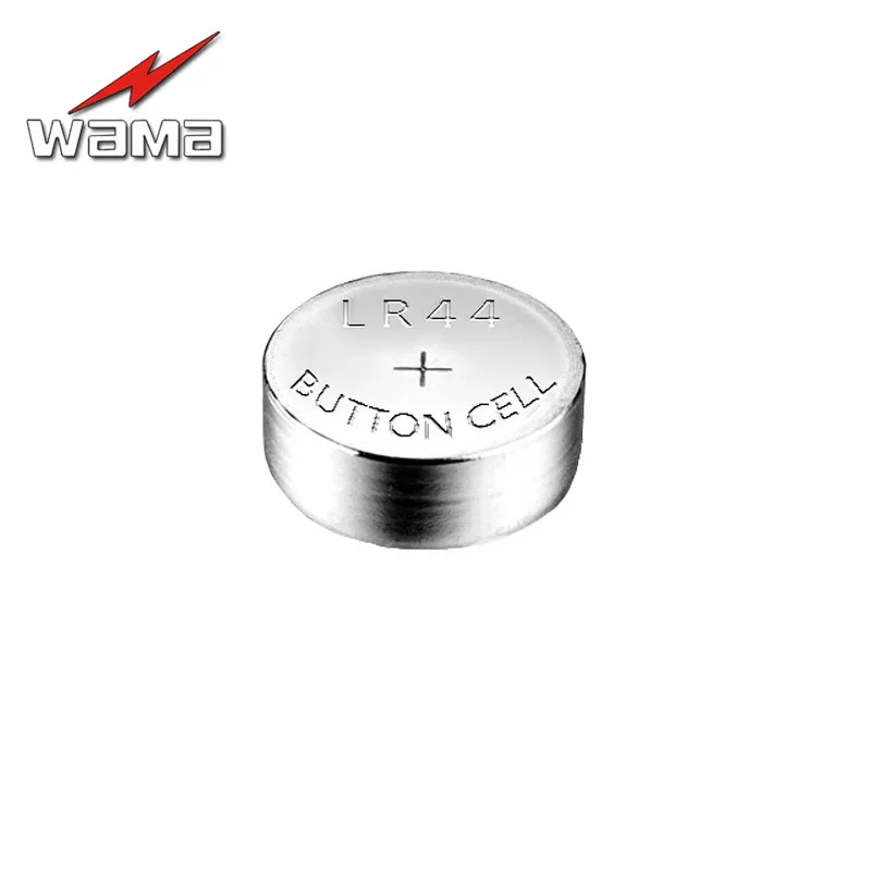 200pcs/lot Wama AG13 1.5V Coin Alkaline Batteries Button Cell for Colorful Night Light Alarm Watch 357A LR44 LRA76 L1154 Battery |