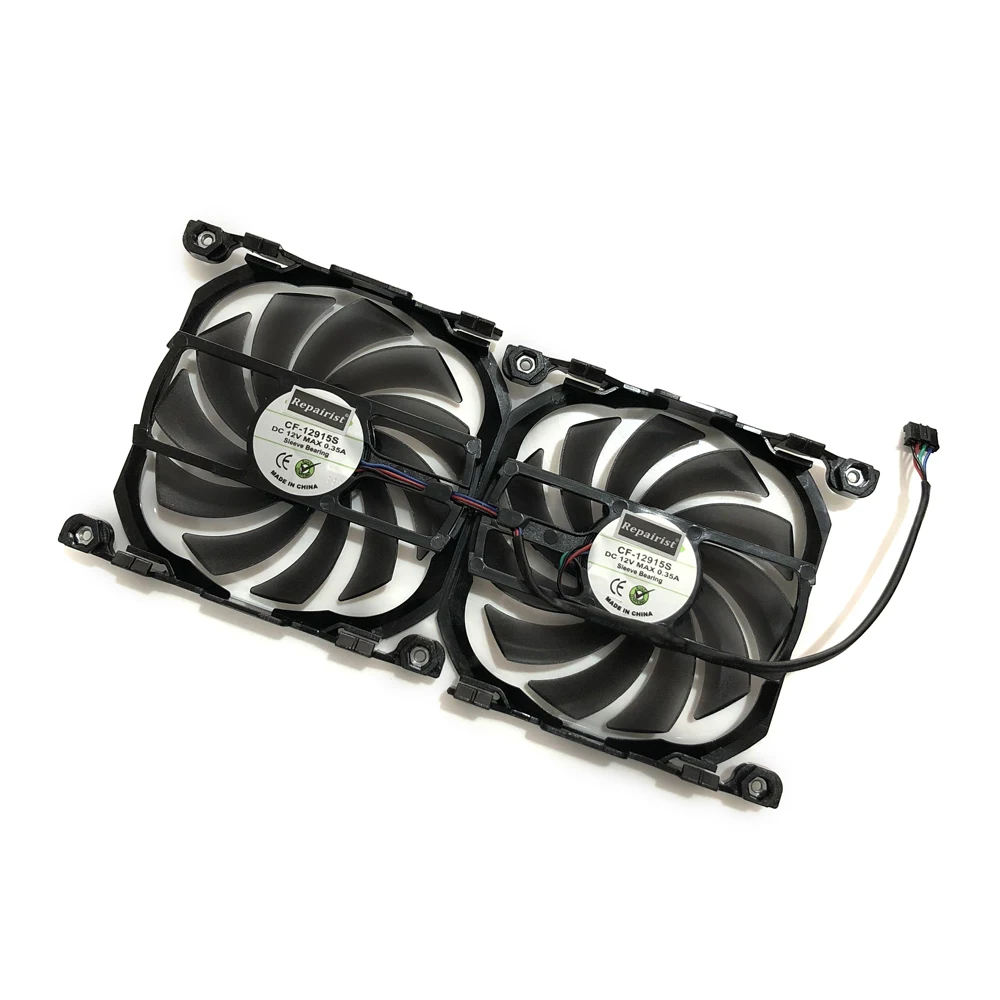 2 шт./компл. InnoVISION GTX1080TI/1080X2 GPU VGA карта кулер вентилятор для INNO3D GEFORCE GTX 1080TI GTX1080 X2