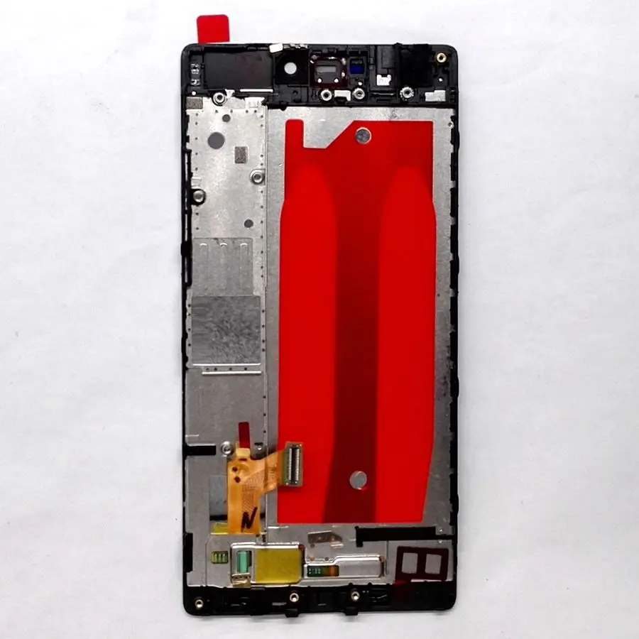 

For huawei P8 GRA-TL00 GRA-L09 GRA-UL00 lcd display+touch glass digitizer Frame assembly replacement screen white/Black
