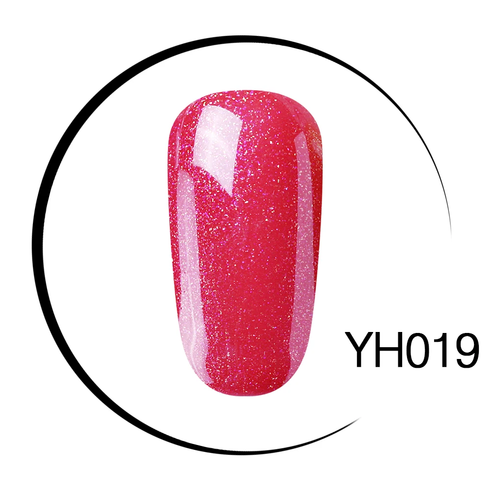 YH019 Elite99 Гель-лак замачиваемый УФ светодиодный Гель-лак для ногтей Базовое покрытие 10 мл розовый оранжевый светодиодный лак для ногтей УФ-отверждение Гель-лак - Цвет: YH019
