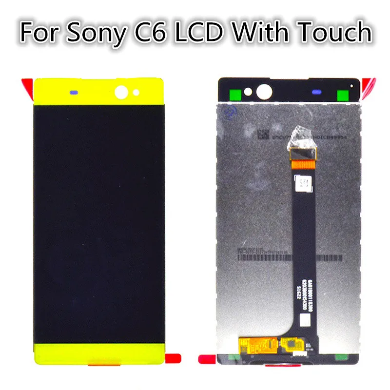 Сменный сенсорный ЖК экран для SONY Xperia C6 XA F3211 F3213 F3212 6 0 дюйма|screen touch|lcd display screendisplay