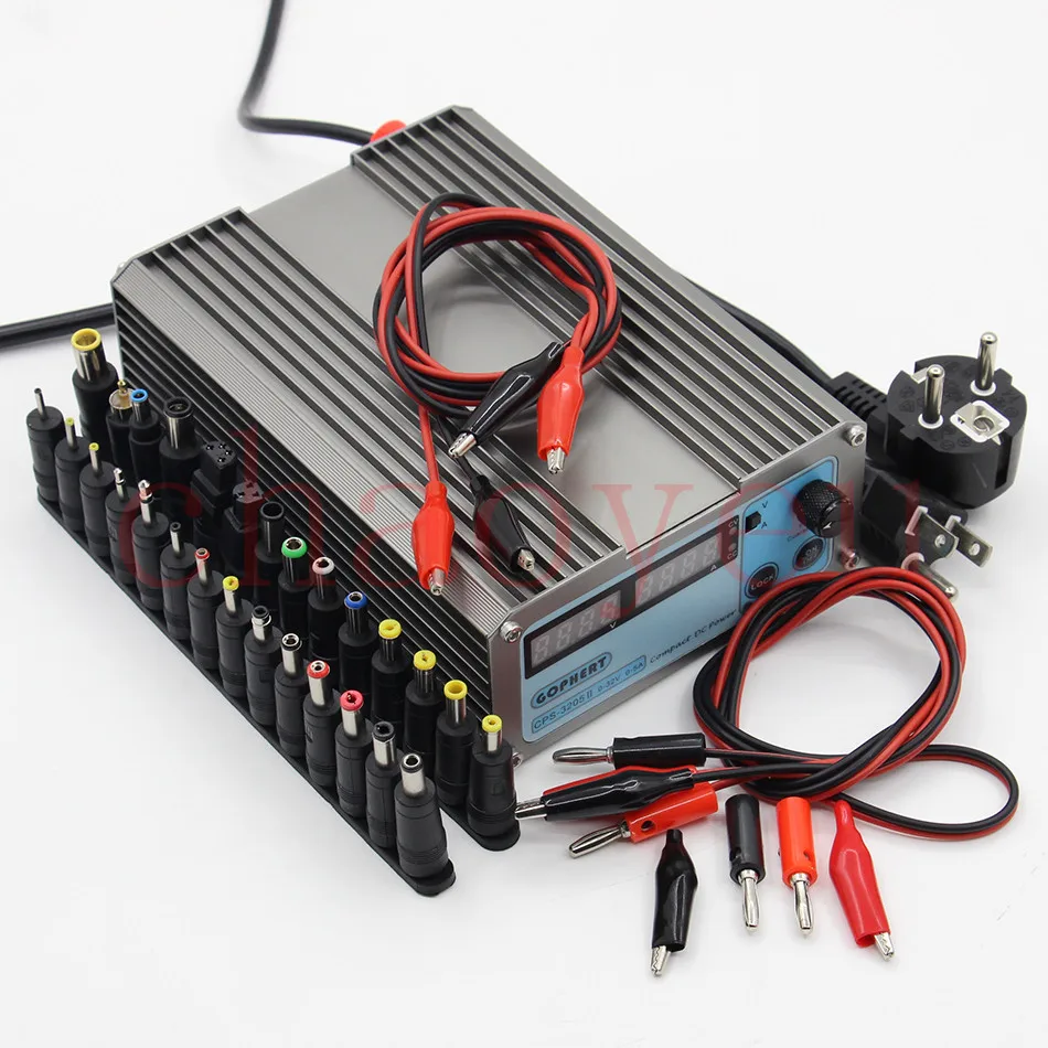 Мини cps 3205II источник питания постоянного тока + провод с банановым зажимом (EU UK US)