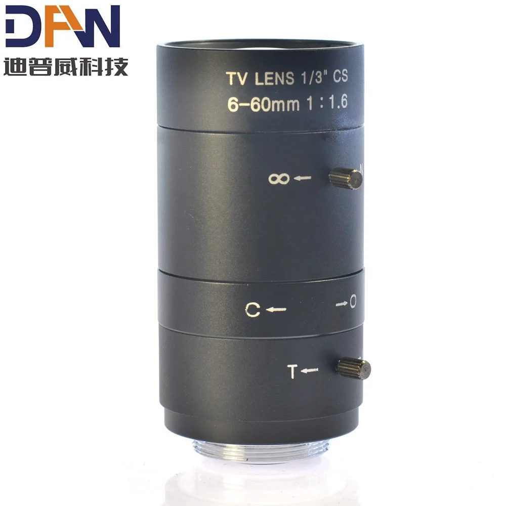 6-60 мм 1/3 &quotПромышленная камера ручной зум-объектив диафрагмы CS Mount CCTV Lens |