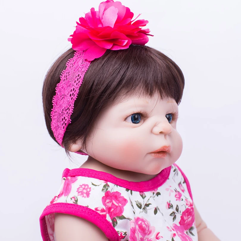 Новый дизайн силиконовые куклы 55 см для детей подарки на день рождения и