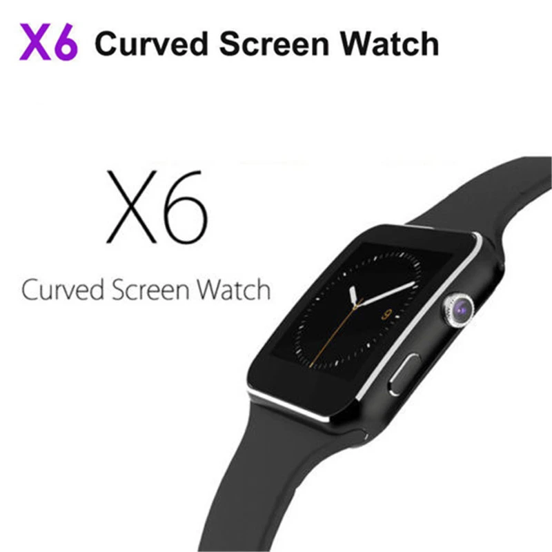 X6 Смарт-часы, водонепроницаемые, поддержка Bluetooth, sim-карта, камера, фитнес-телефон, часы для мужчин и женщин, Смарт-часы версия