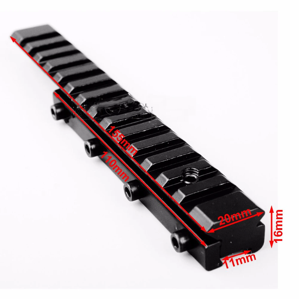 Свяжитесь с нами Новинка 2017 года 11 мм до 20 конвертер Rail База крепление для