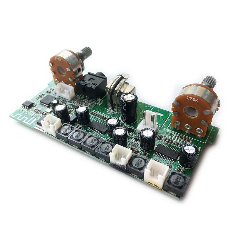 Плата стереоусилителя звука беспроводной Bluetooth-приемник aux-усилитель 2 1 каналов