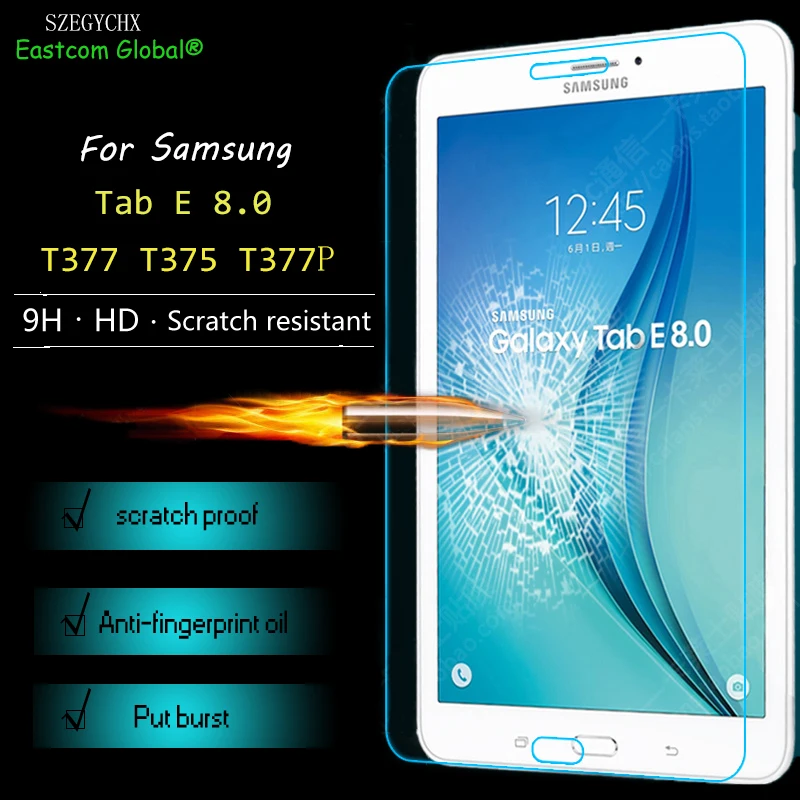 Закаленное стекло 9H для Samsung Galaxy Tab T377 T375 T377P 8 дюймов Взрывозащищенная
