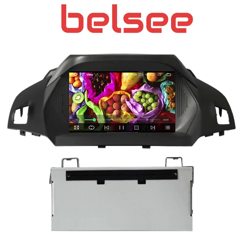 Belsee Android 8,0, автомагнитола, стерео, Восьмиядерный, Bluetooth, Авторадио, gps, dvd-плеер для Ford Kuga Escape C-Max 2013