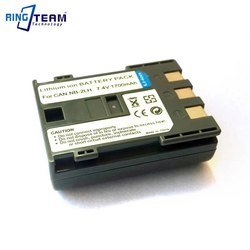 NB 2LH батареи для цифровой камеры 2L Canon ZR960 ZR950 ZR930 S30 S40 S50 G7 G9 XT XTi Optura 30 40 50 FVM100 HF R106|digital