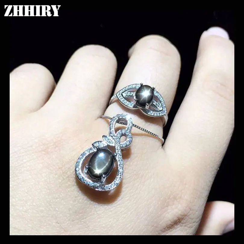 Женский комплект из колье и серёг серебра 925 пробы|fine jewelry|jewelry sets womenjewelry necklace |