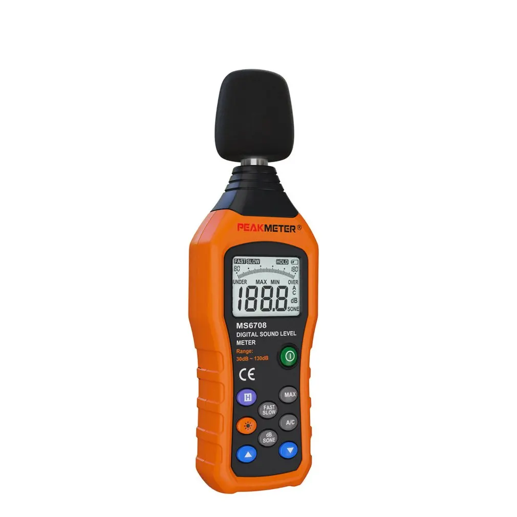Digital Noise Meter Portable Electrical Professional Products Safty For Home Industorial Use | Инструменты