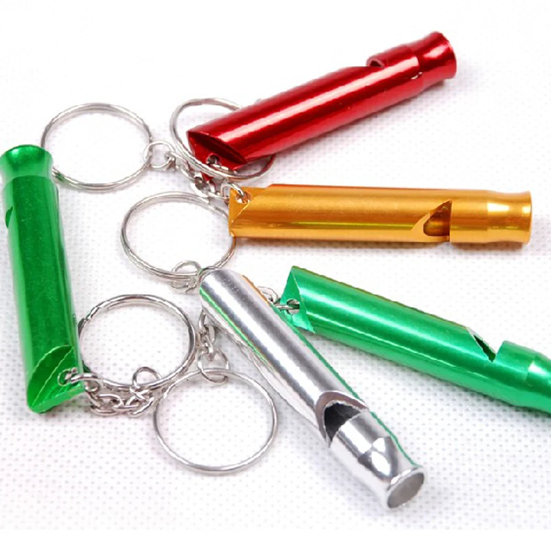 10 шт./упак. тренировочный свисток для собаки брелок выживания туризма тревога