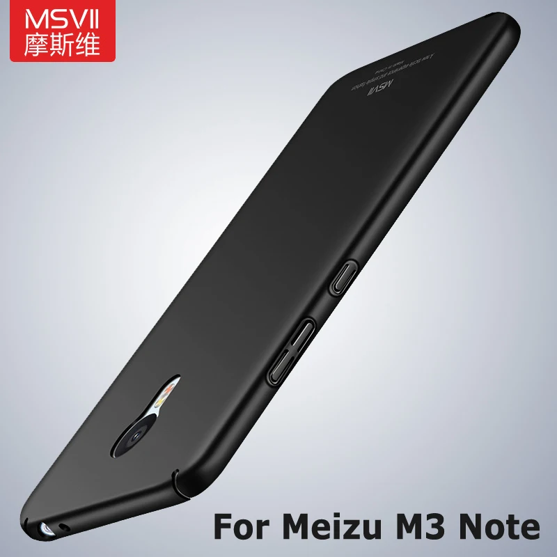 Msvii Чехлы для Meizu M3 Note чехол тонкий Матовый Обложка для Meizu M3s M3 s Чехол Жесткий PC задняя крышка для Meizu M 3 Note 3 чехол для телефона s