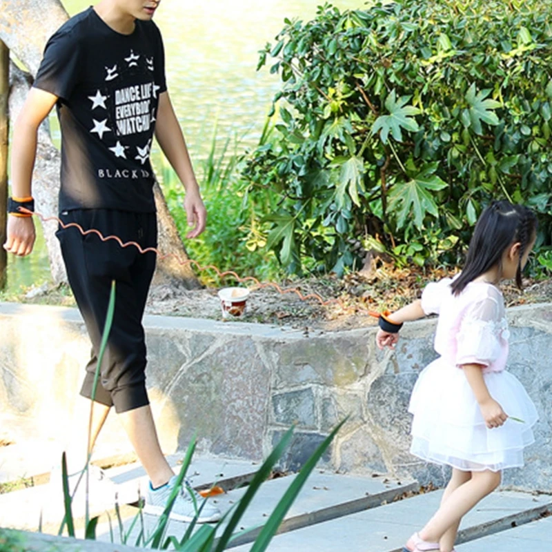 Дети маленьких Страховочные ремни ручной пояс анти потерял Прогулки на запястье