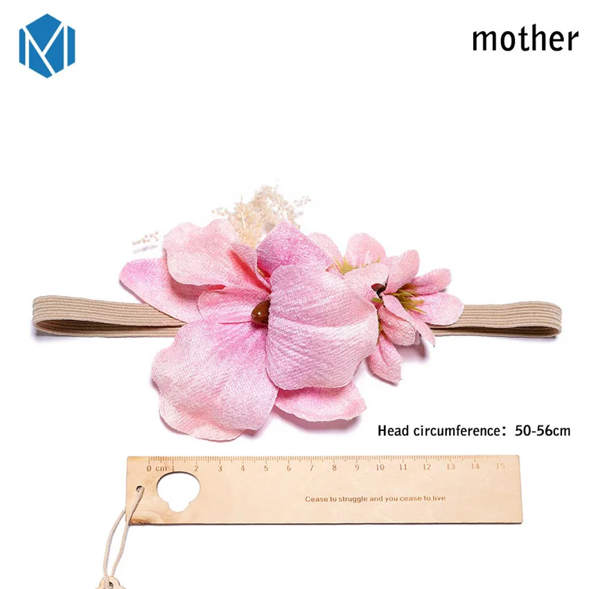 M MISM/повязка на голову для мамы и ребенка повязка с цветами невесты Свадебная