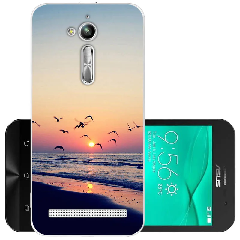 Чехол CaseRiver TPU 5," для Asus Zenfone Go ZB500KL, мягкий силиконовый чехол с милым рисунком, чехол для Asus Zenfone Go - Цвет: ASTTFU