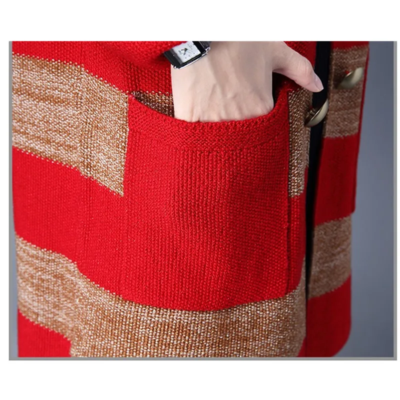 2019 Spring New Knitted Cardigan Sweater Coat Plus size wild Women's Autumn Casual Fashion Long Outerwear Female |