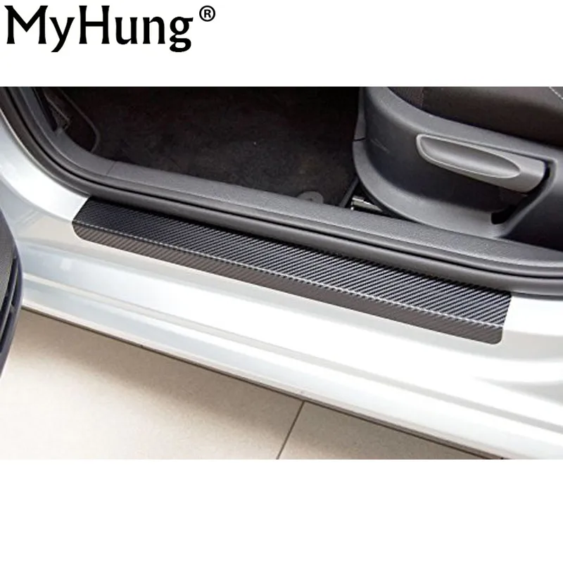 

Защитные наклейки на пороги автомобиля для Renault Captur 2014, 2015, 4 шт.
