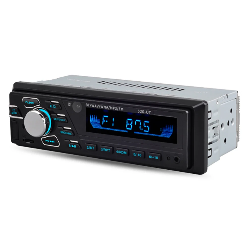 Bluetooth автомобильный стерео FM радиоприемник SD USB MMC дистанционное управление mp3