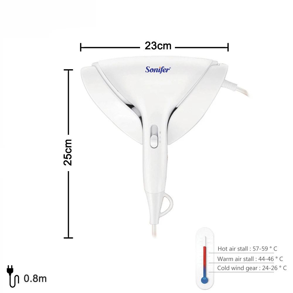 Настенный 1800 Вт Мощный фен для дома в отеле быстрая сушка стайлер волос
