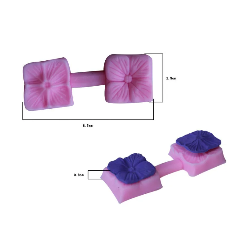 Инструменты для украшения торта в форме цветов Fondant силиконовая форма