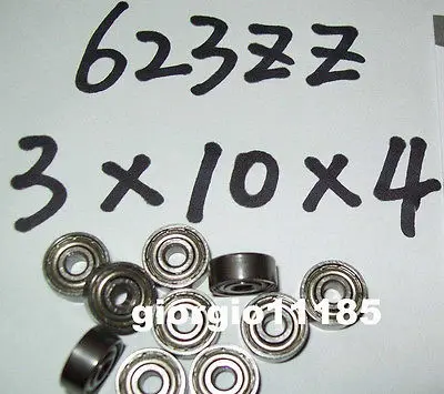 5pcs 623-2Z ZZ Deep Groove Ball Bearing 3x10x4 ABEC1 | Обустройство дома