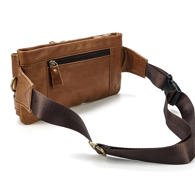Мэхью Мужская Натуральная кожа рюкзак с одной лямкой для путешествий fanny pack Ремень из настоящей кожи для телефона на талию для Хип сумка рюкзак для мужчина