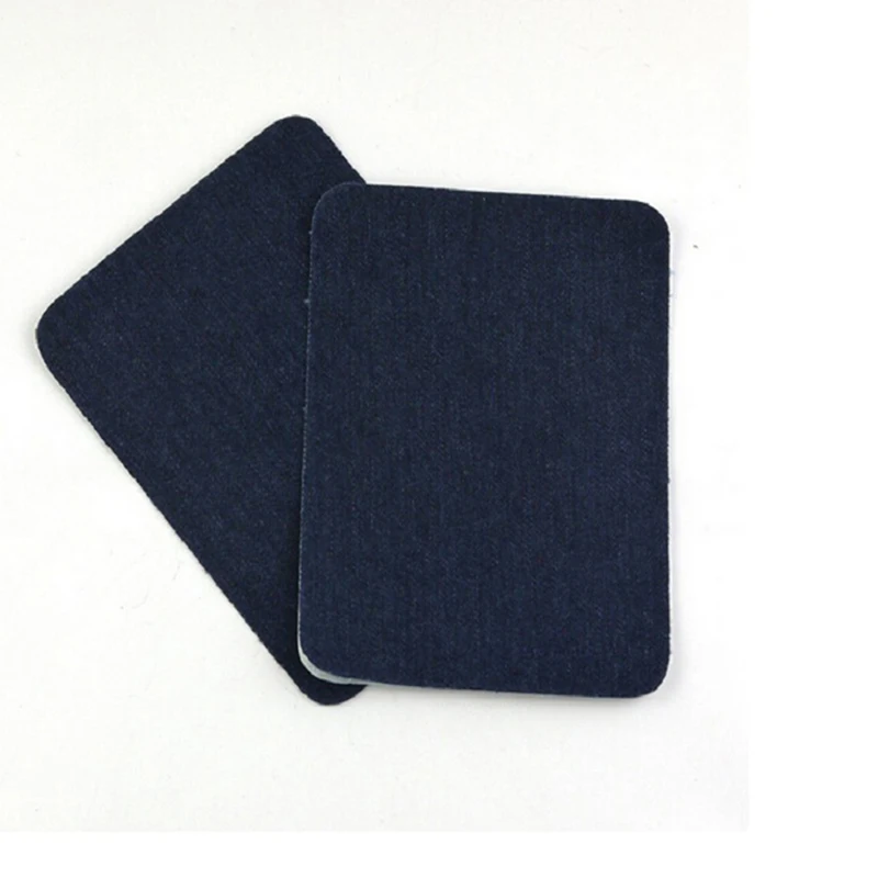 1 Pair Jeans Patch Iron On Patches Repair Elbow Knee Denim For clothes stickers Clothing Sewing Craft | Дом и сад