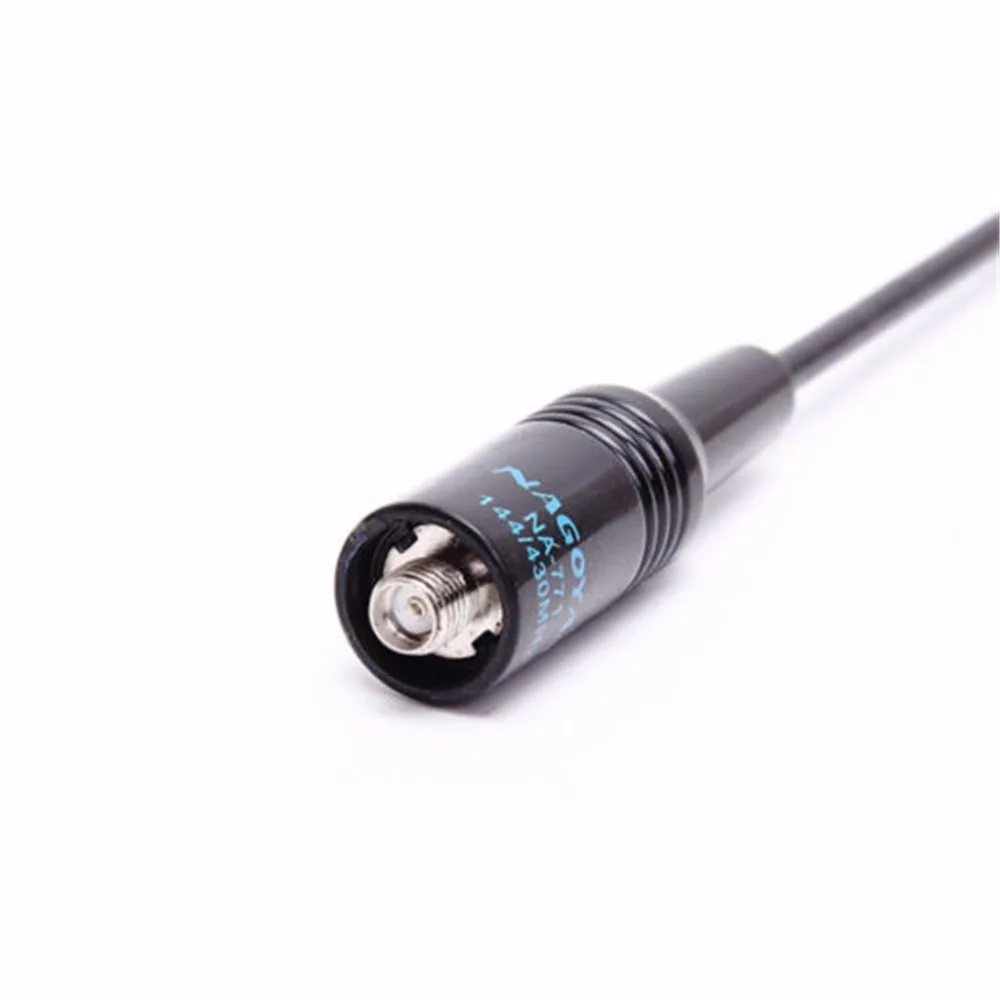 Новинка 100 шт. Двухдиапазонная портативная мягкая антенна NAGOYA VHF/UHF 144/430 МГц