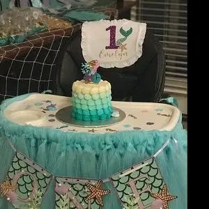 Персонализированная одежда с надписью little mermaid на лямках для дня рождения под
