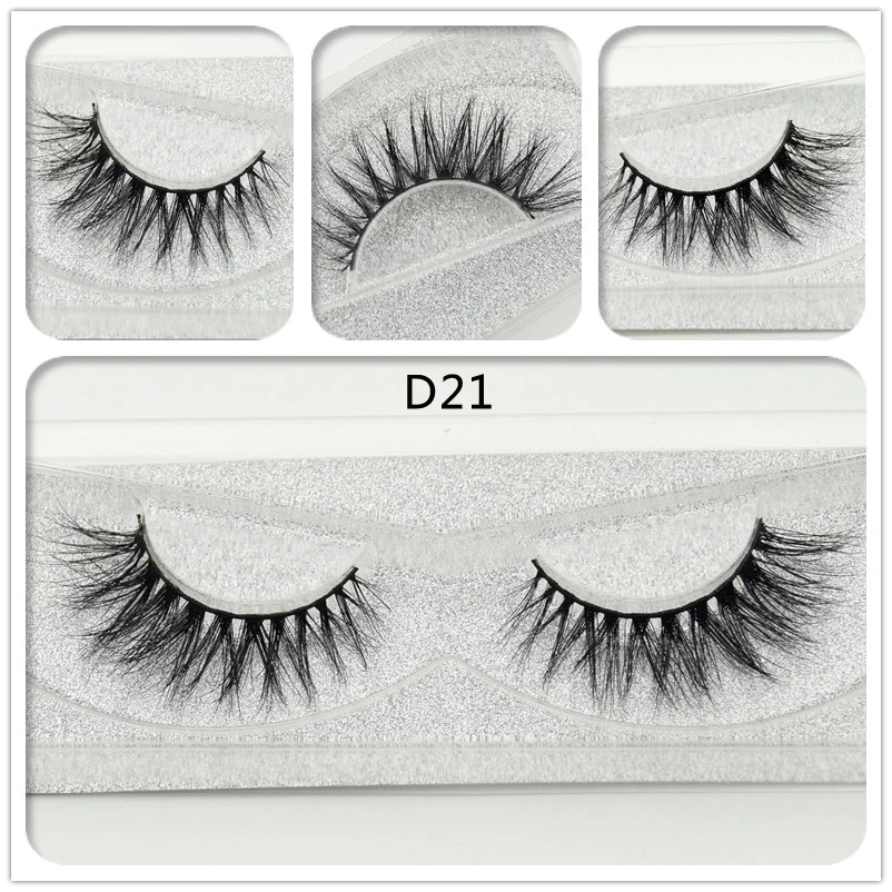 Visofree норковые ресницы 3D натуральные накладные без жестокости легкие и