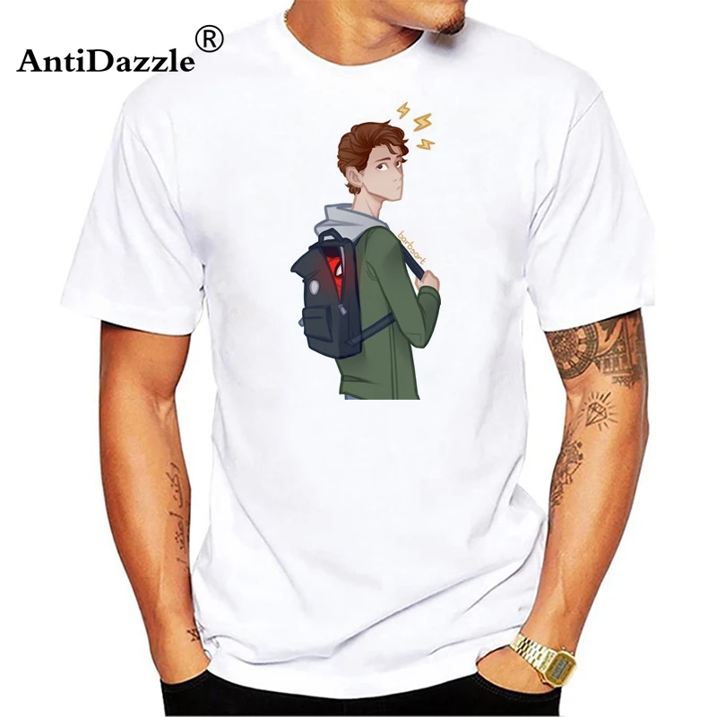 Спайдермен футболка человек паук с рисунком Человека паука Бальные футболки