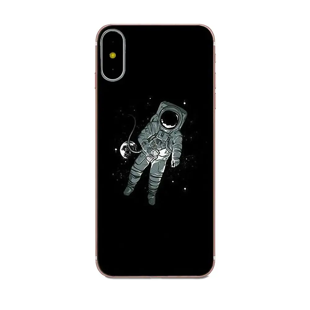 Забавная космическая любовь Луна астронавт кошка ТПУ чехол для телефона Galaxy J1 J2 J3