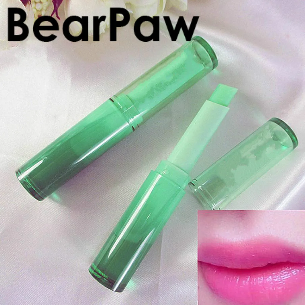 Увлажняющий бальзам для губ BearPaw Spring натуральный с алоэ вера бесцветная