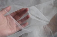 3 yards off white mesh netting fabric tulle for bridal veil bridal dress fabric tutu mesh fabric super dense