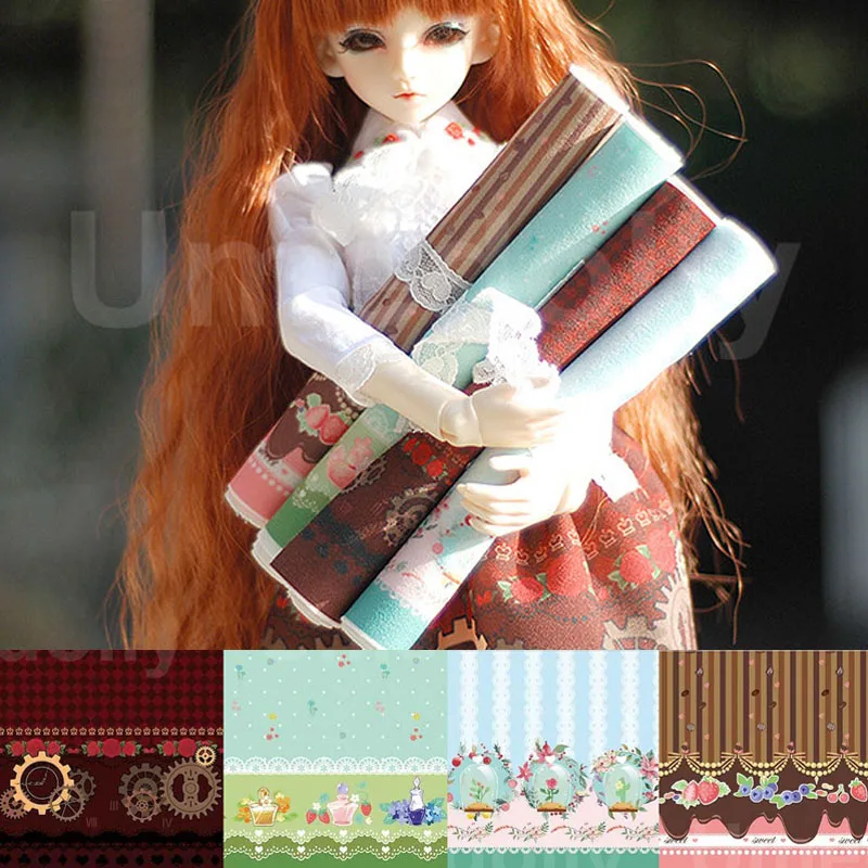 DIY Одежда для кукол ручной работы шифоновая ткань шитья платье Барби Blyth BJD Pullip Licca