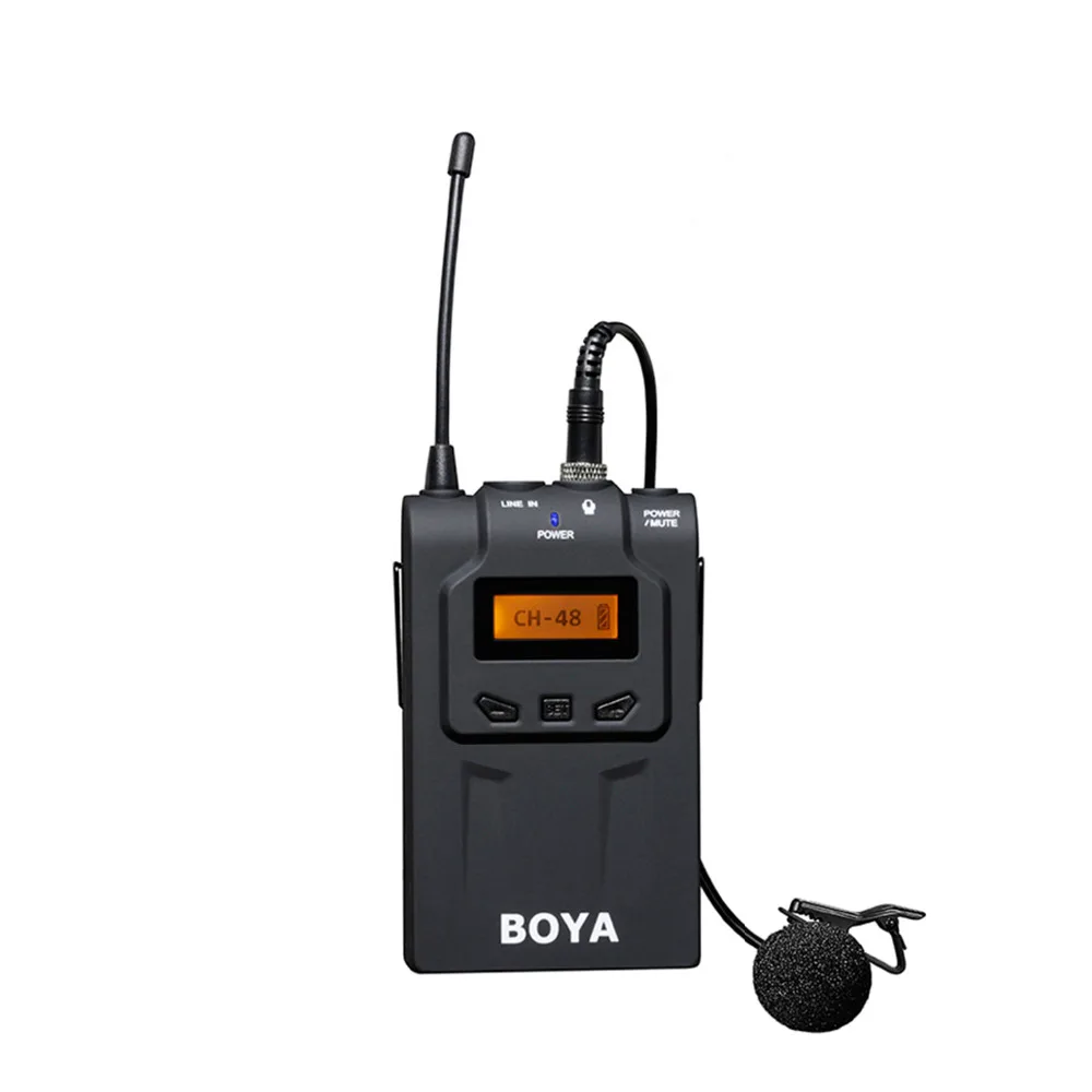 BOYA лацкан петличный микрофон для BY WM6 WM8 Беспроводной Системы и Sennhaiser Mic|Микрофоны|