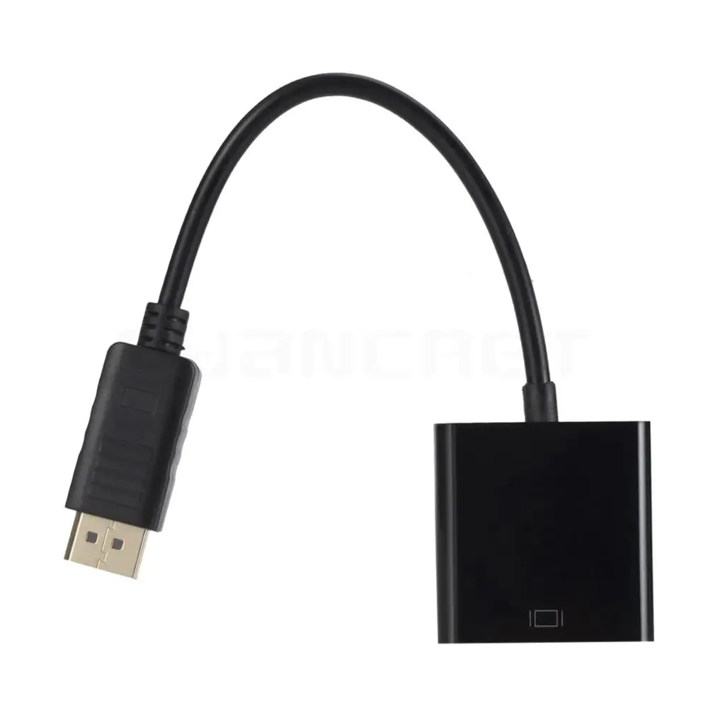 Video Cable Convert Displayport DP to DVI Port Male-Female Plug and Play for Computer TV Monitor Projector Support 1080P | Электроника
