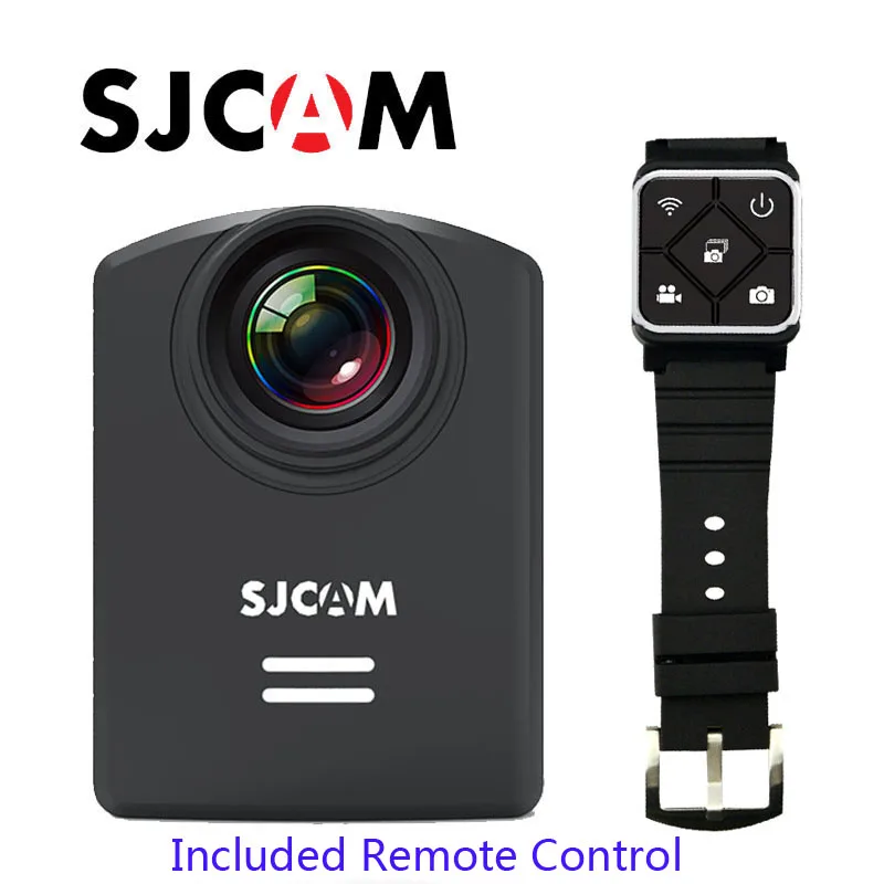 Новая спортивная экшн-камера SJCAM M20 с wi-fi и гироскопом HD 2160P 16MP, Bluetooth, часы, рычаг автоспуска, пульт дистанционного управления
