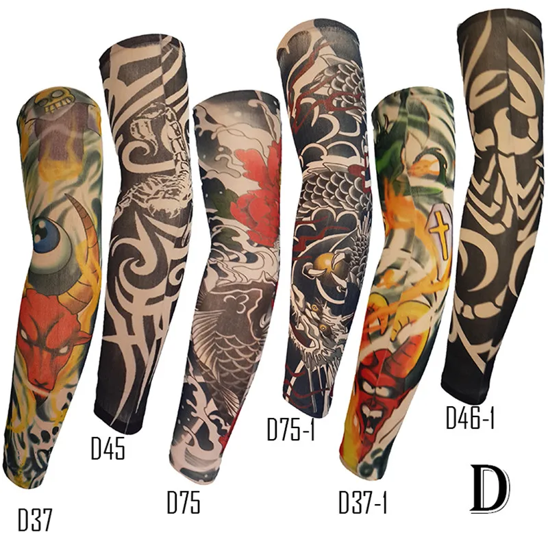 Новинка модные рукава с татуировкой подогреватель для рук унисекс защита от