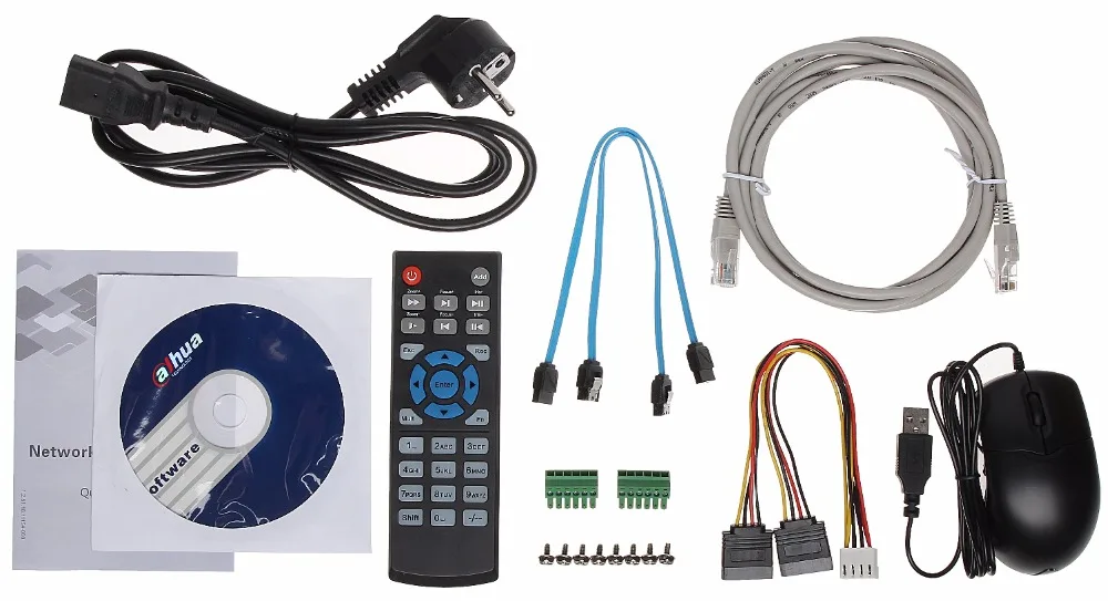 Оригинальный английская версия Dahua NVR4216-16P-4kS2 NVR4232-16p-4ks2 16CH poe 8MP 1U 16PoE 4 K и H.265 Lite