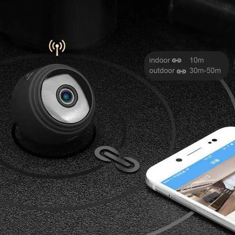 A9 мини DV wifi камера 1080P Магнитная камера ночного видения с функцией обнаружения движения Поддержка бесплатной передачи данных для iOS, android, веб 3D шума