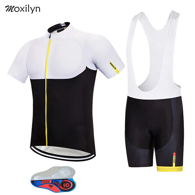 9D set Moxily Pro летний комплект из Джерси для велоспорта, одежда для горного велосипеда, одежда для горного велосипеда, одежда с коротким рукавом, Ciclismo, мужской комплект для велоспорта - Цвет: 9D set