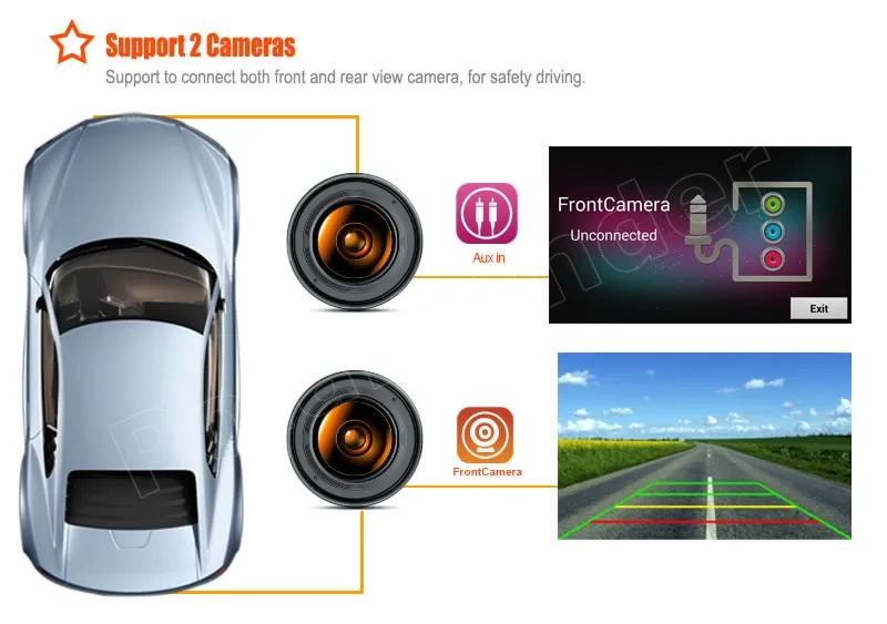 7 дюймовый HD четырехъядерный для Android 4 автомобильный DVD плеер Toyota Terios Old Corolla Camry Prado