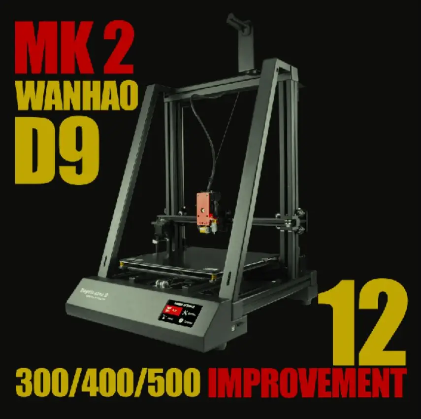 Оригинальный обновленный комплект WANHAO D9 для серии около 12 улучшений без
