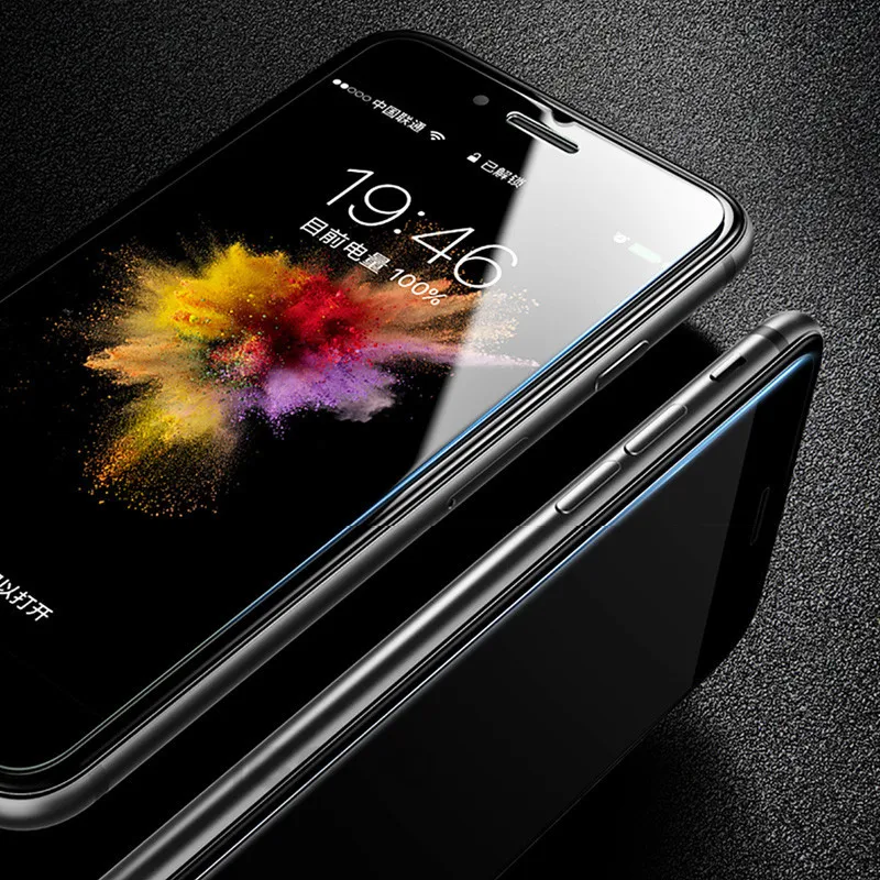 Закаленное стекло для iphone X 6 7 8 plus Защитное 5 se 2.5d 9h пленка чехол 5s 5c закаленное