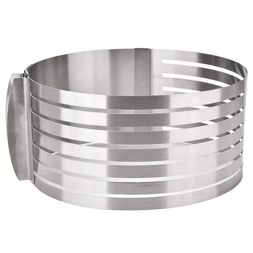 Кольцо кухня слои выпечки Инструмент регулируемый хлеб DIY Slicer Круглая Форма торт
