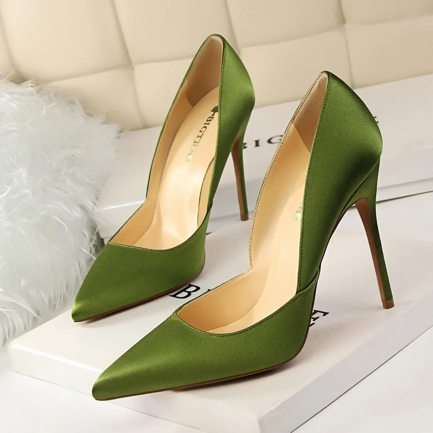 2018 женские туфли лодочки вечерние без шнуровки роскошные на высоком каблуке