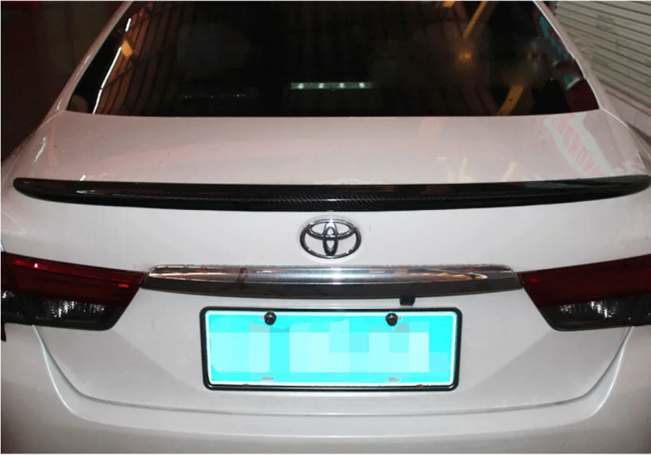 Спойлер из углеродного волокна для TOYOTA REIZ 2010-2016 высокое качество заднее крыло
